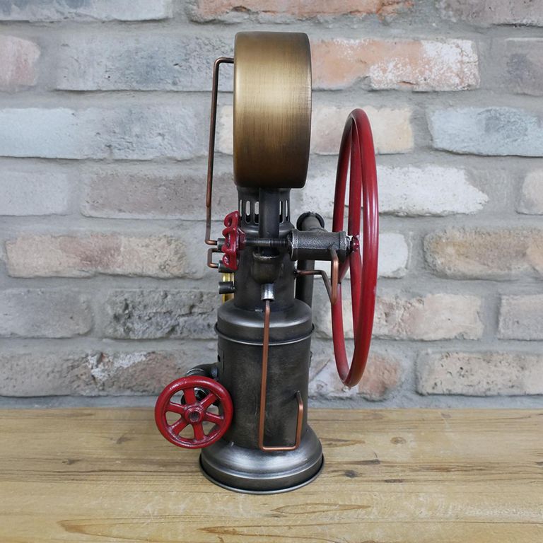 Coin Bank Pipe Clock - Set of 2 - Metal