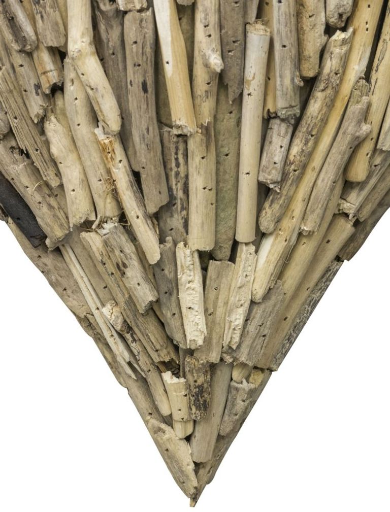 Driftwood Heart Medium Wall Deco