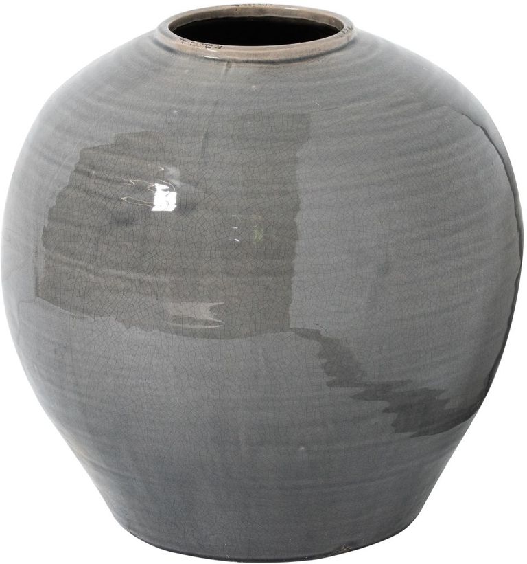 Ealing Grey Glazed Regola Vase