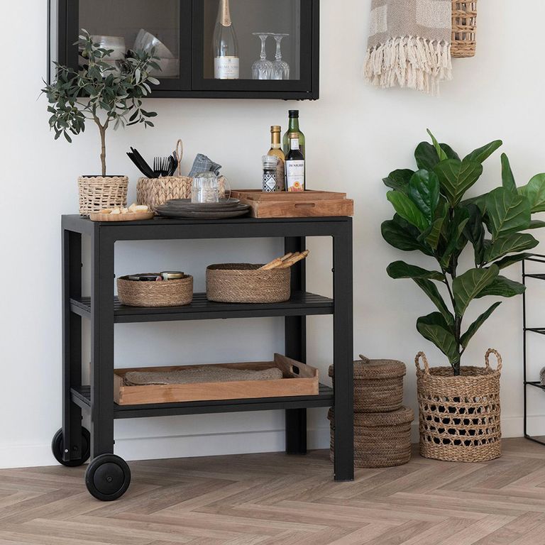 Faro Tray - Teak Wood - Natural