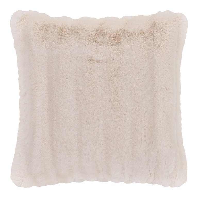 Galena Cushion - Fabric - White