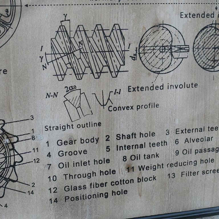 Industrial Gear Wall Clock