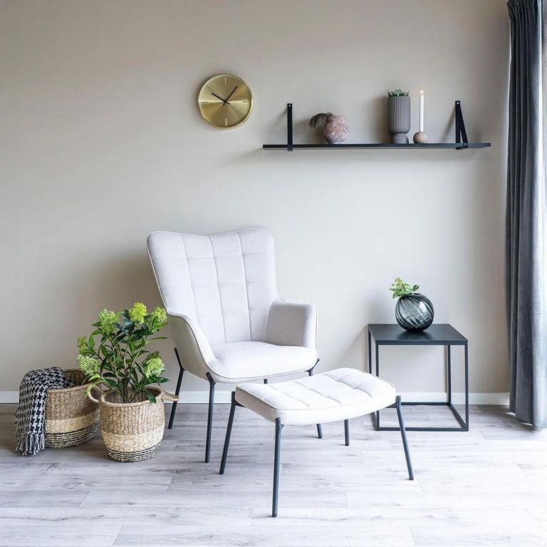 Istanbul Wall Clock - Round - Gold Aluminium