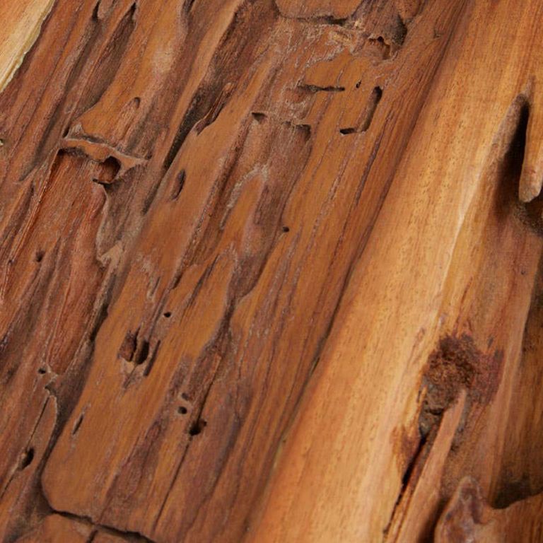 Kendari Stool - Square - Teak Wood