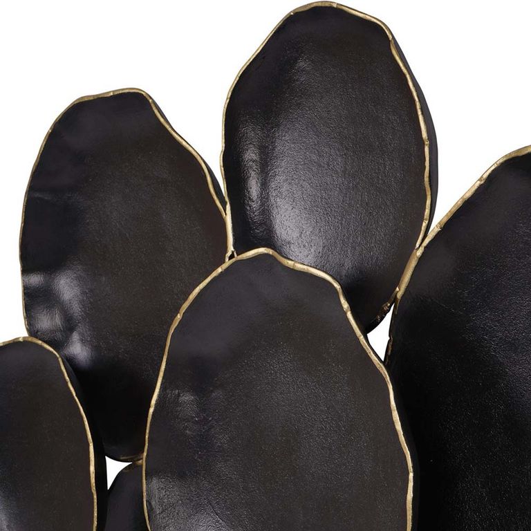 Arlow Wall Art - 7 Disc - Black Metal