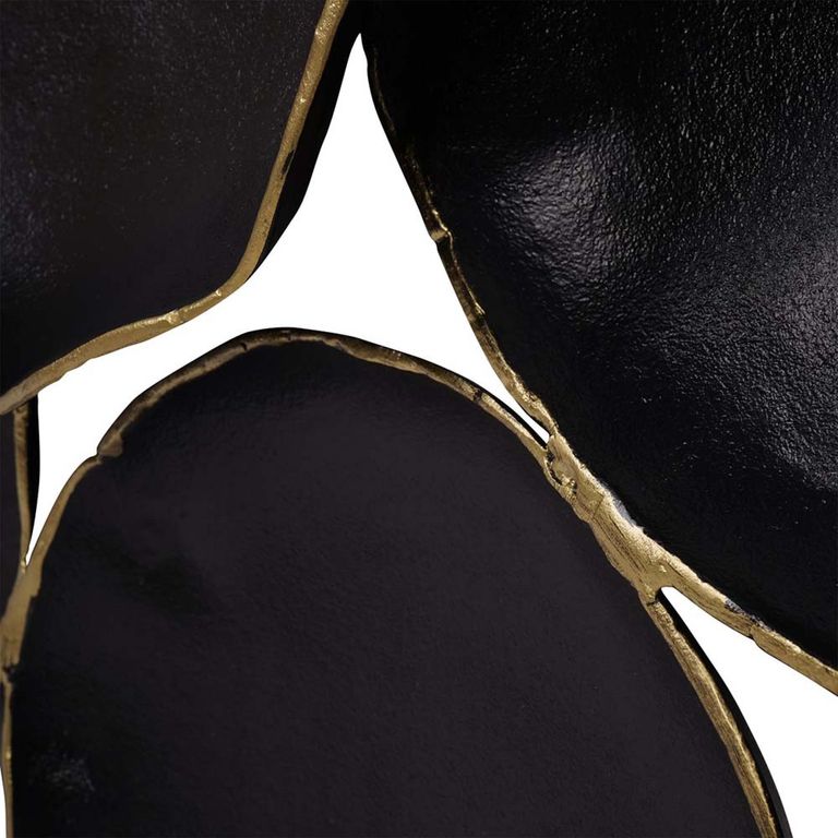 Arlow Wall Art - 7 Disc - Black Metal