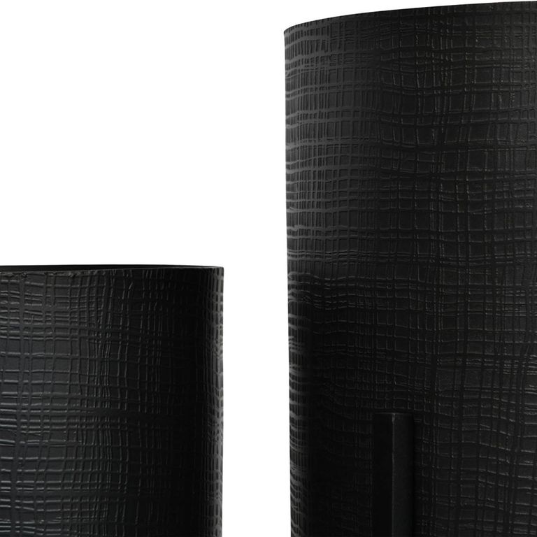 Clyde Planter - Black - Floor Standing - Set of 2