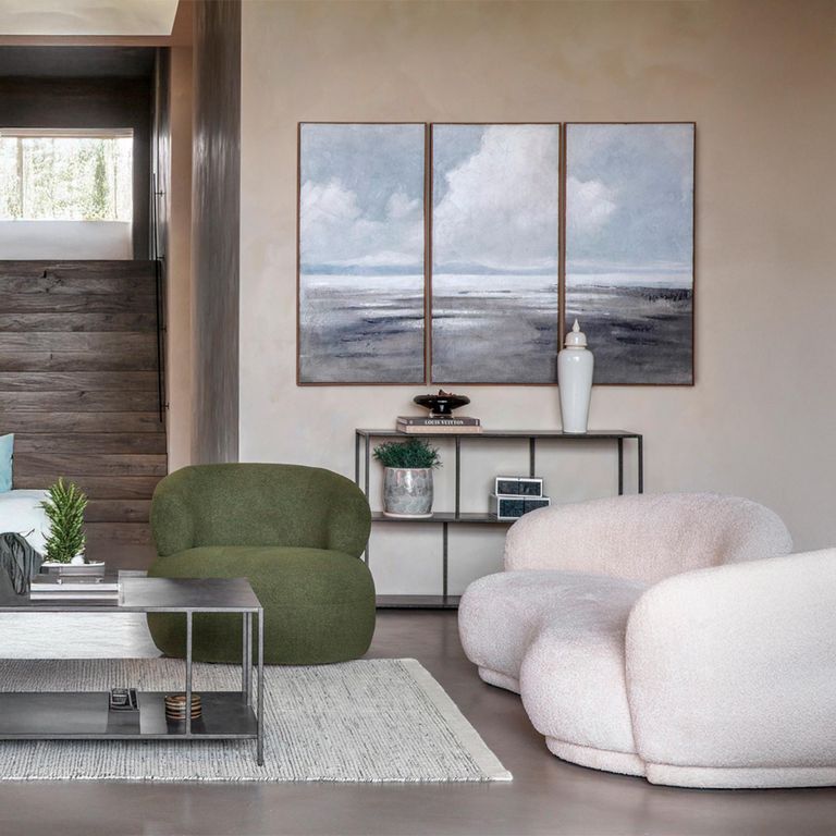 Hazy Horizons Wall Art - Framed - Set of 3