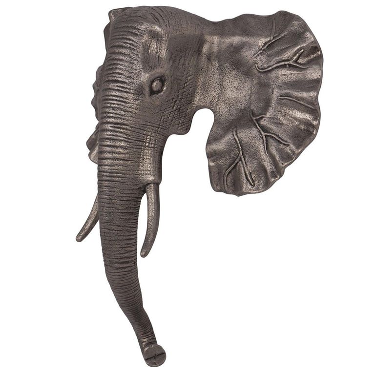 Kariba Wall Art - Cast Aluminium - Elephant