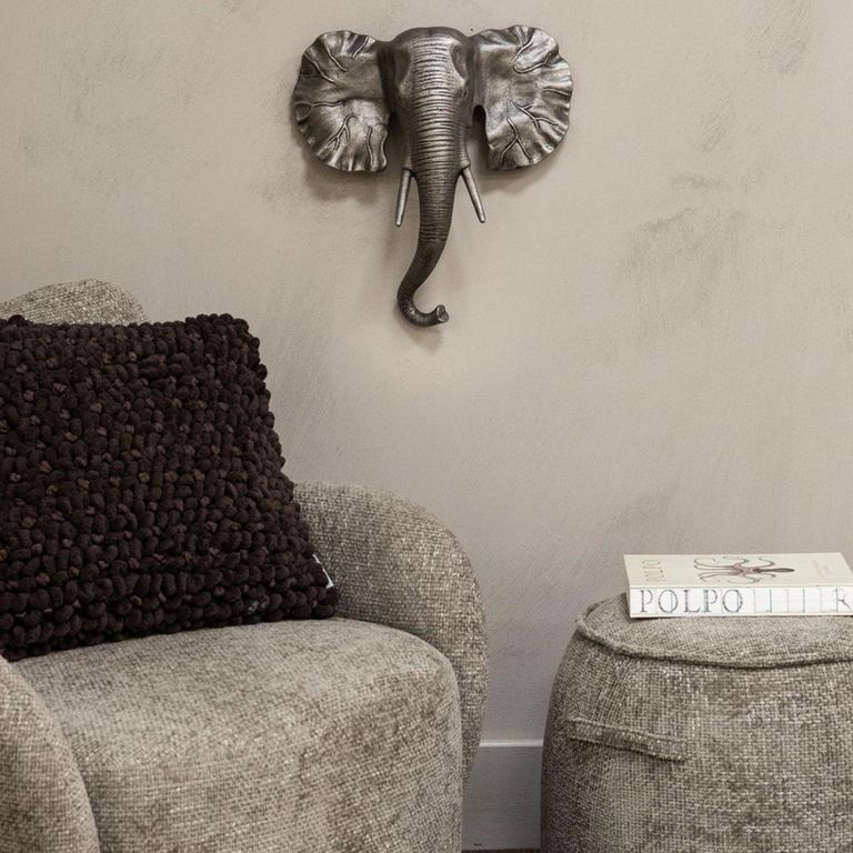 Kariba Wall Art - Cast Aluminium - Elephant