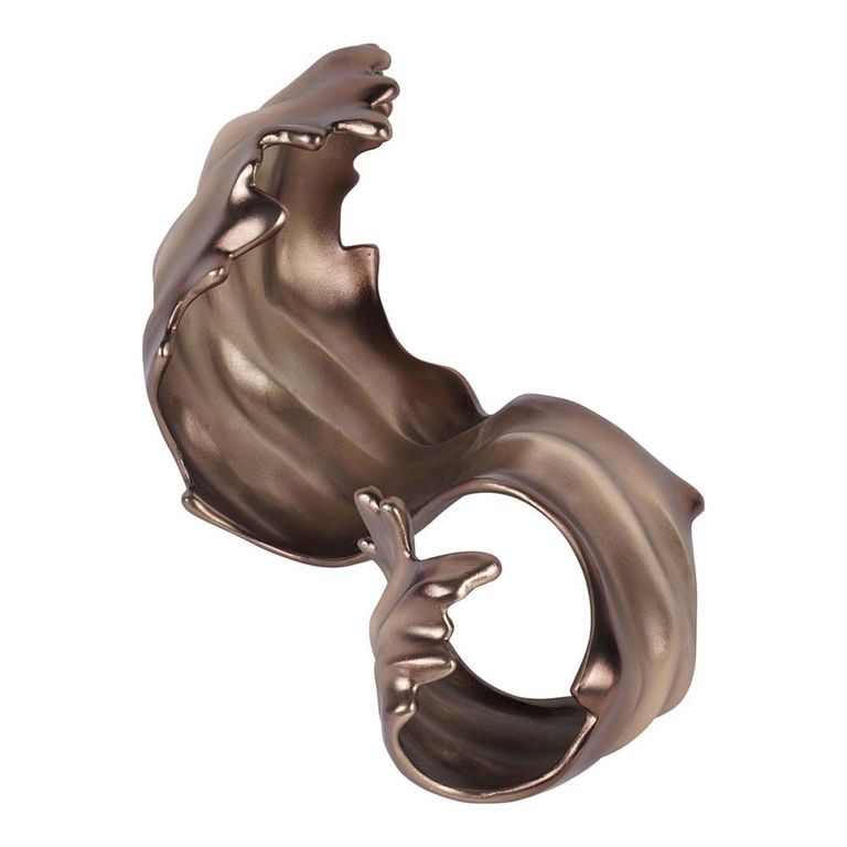 Montrose Sculpture - Bronze - Decorative Scroll