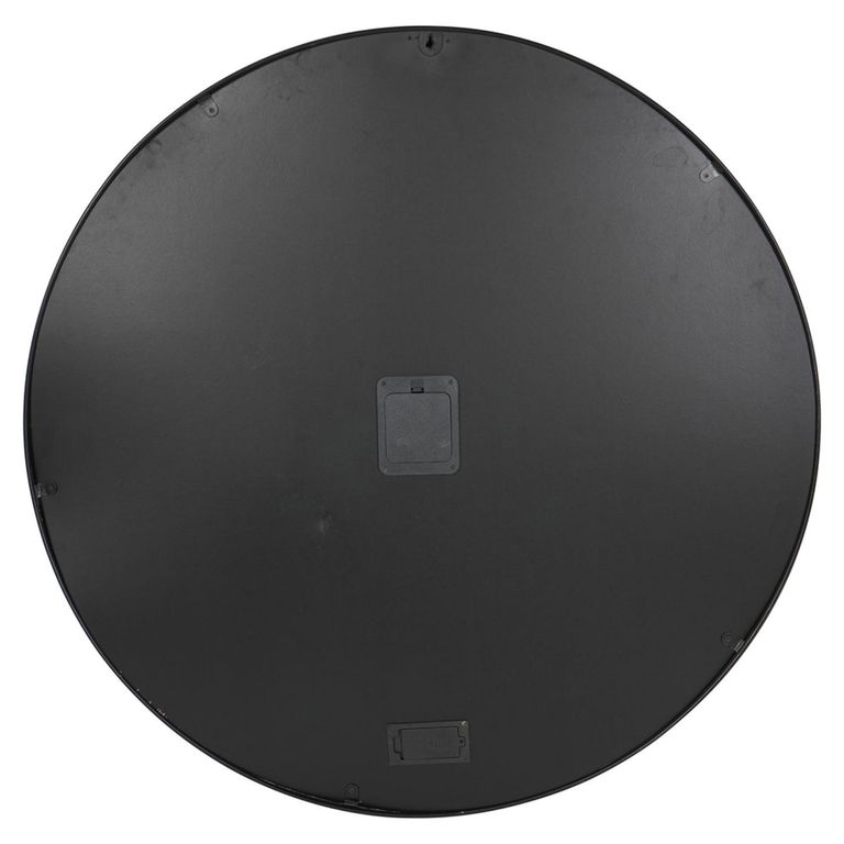 Palladium Wall Clock - Black and Gold Cogs - Round - Small