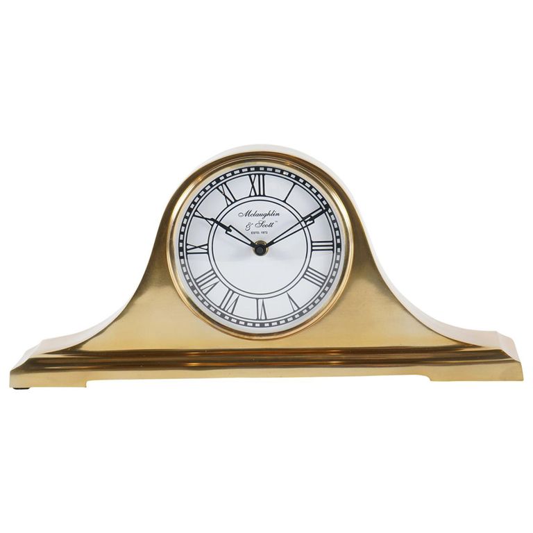 Retro Carriage Clock - Brass