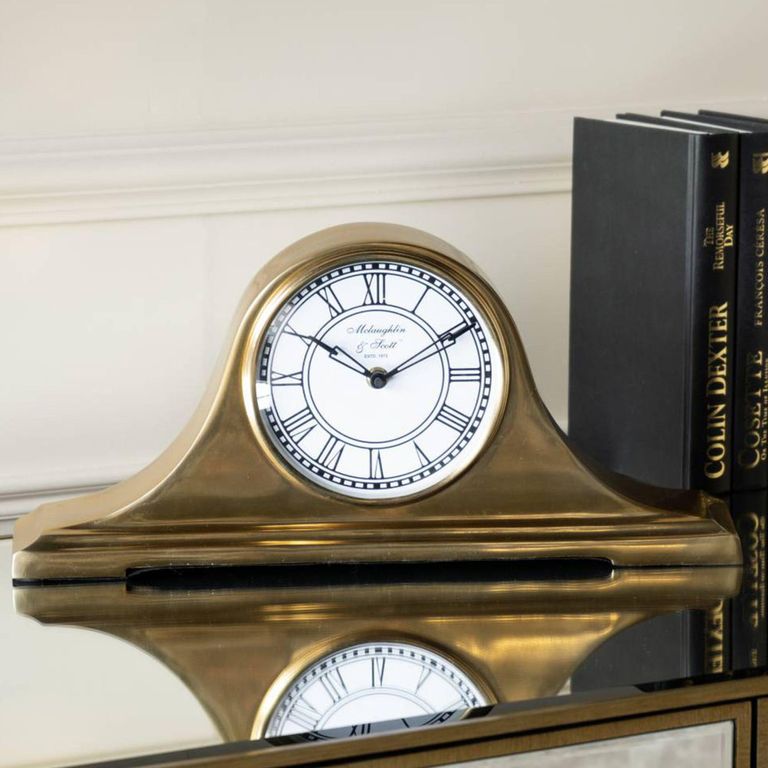 Retro Carriage Clock - Brass