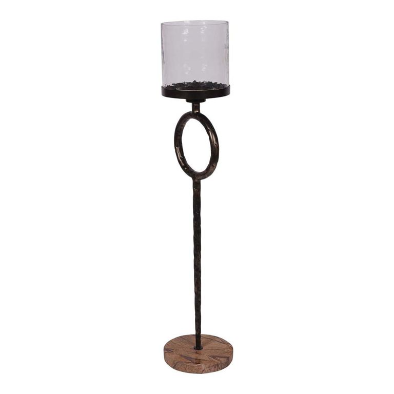 Rutland Floor Hurricane - Brown Pillar - Large