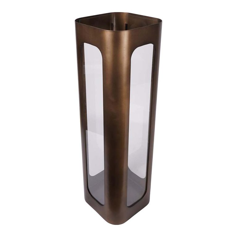 Thorpe Hurricane - Bronze Glass and Metal - Large