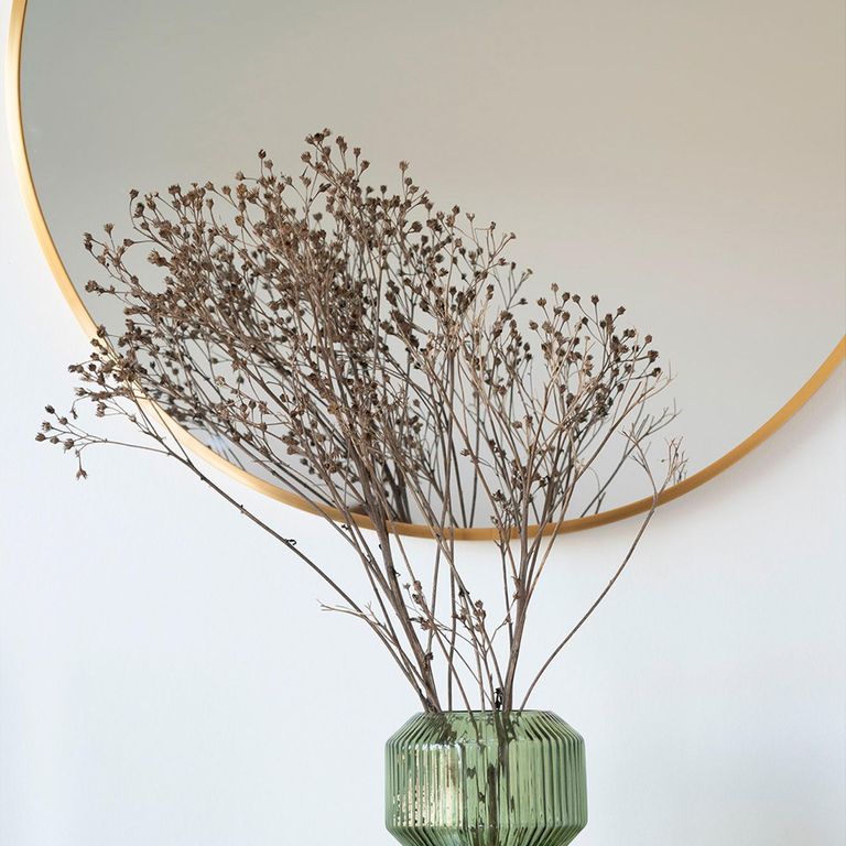 Madrid Mirror - Round - Wall - Brass - 60cm x 60cm