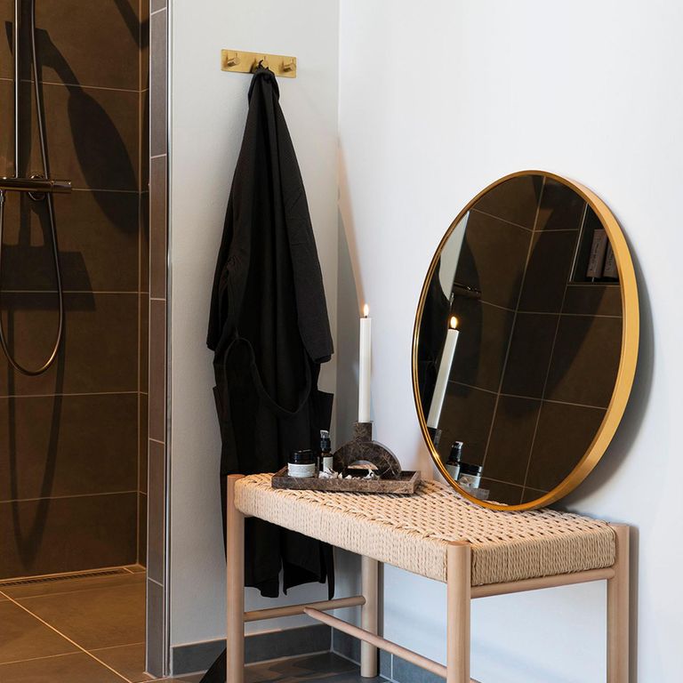 Madrid Mirror - Round - Wall - Brass - 60cm x 60cm