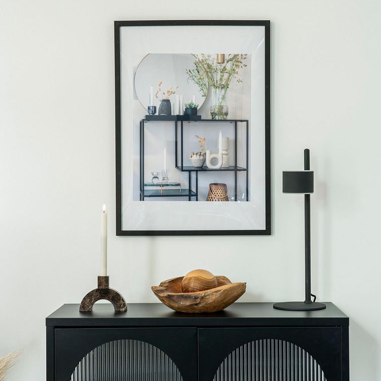 Marbella Frame Display - 30cm x 74cm - Black