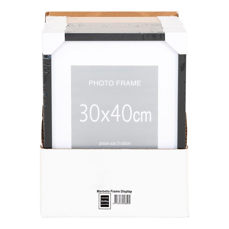 Marbella Frame Display - 32cm x 45cm - Black