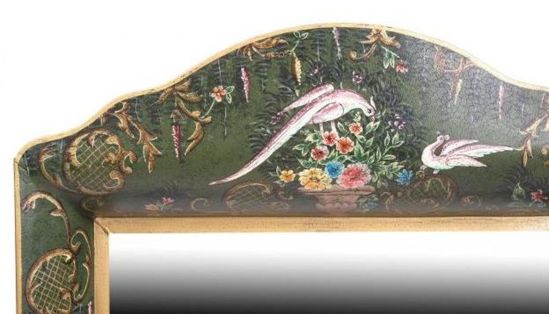 Meerut Green Fountain Design Wall Mirror