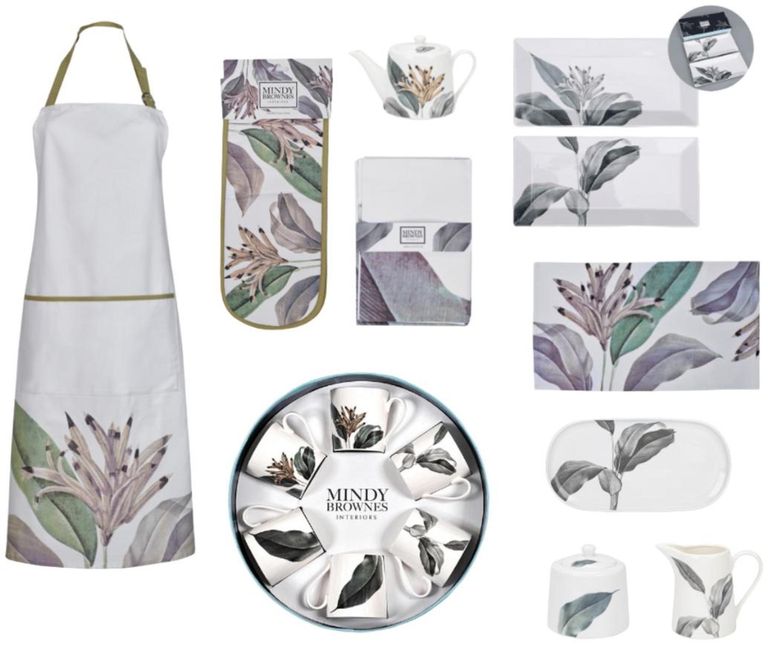 Birds of Paradise Table Runner - Cotton - Set of 6