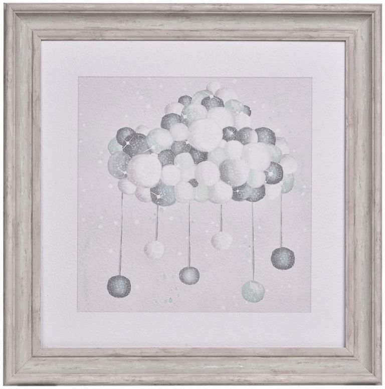 Sleeping on a Cloud Photo Frame - Blue - Set of 2