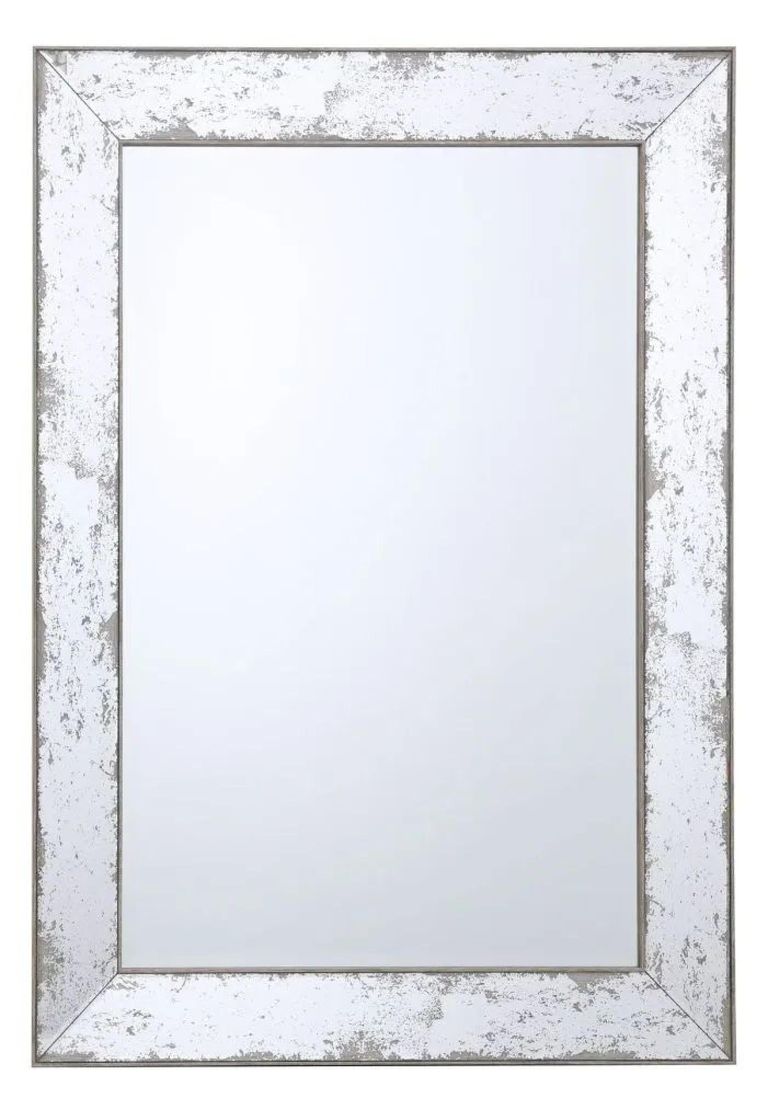 Croften Wall Mirror - Silver Tone - Rectangular - Set of 2 - 79cm x 109cm