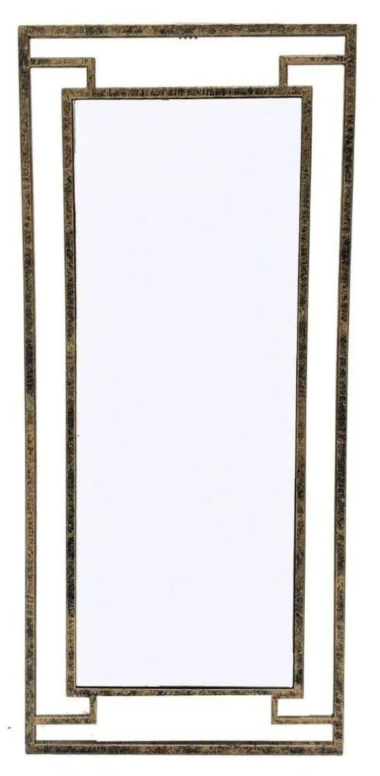 Imogen Wall Mirror - Antique Gold - Rectangular - 41cm x 91cm