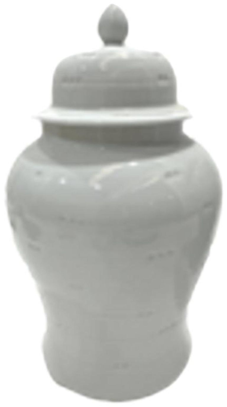 Kendrix Ceramic Jar - Ginger Off White - Large - Set of 2