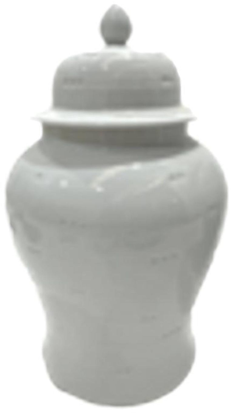 Kendrix Ceramic Jar - Ginger Off White - Small - Set of 4