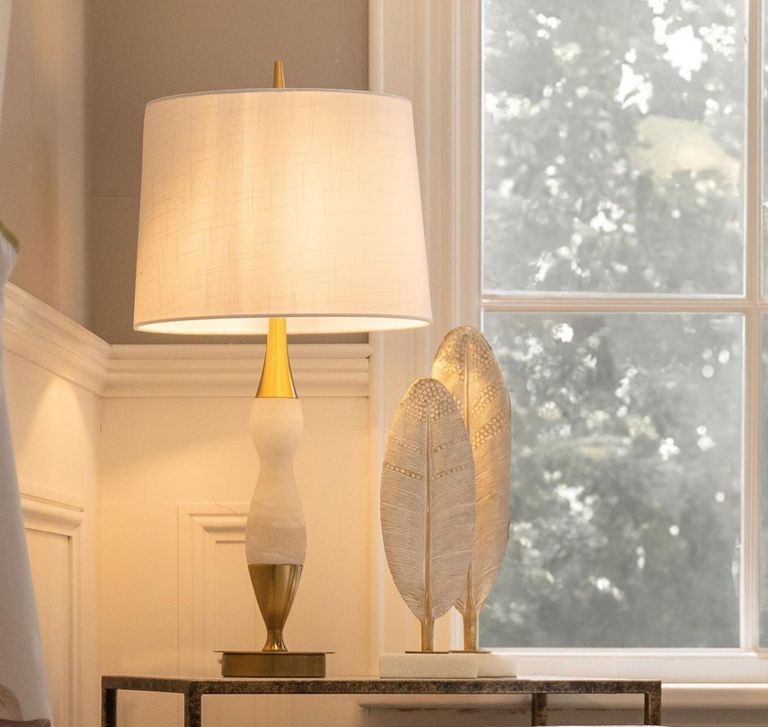 Off White Metal Feather - Set of 2