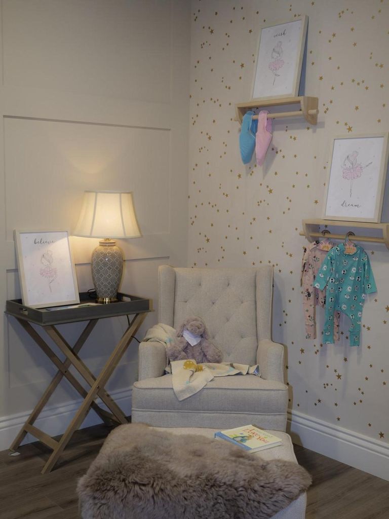 Ballerina Photo Frame - Off White and Brown - Set of 3