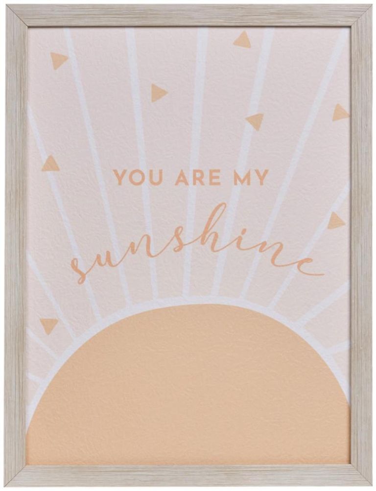 Rainbow Photo Frame - Off White and Brown - Set of 3