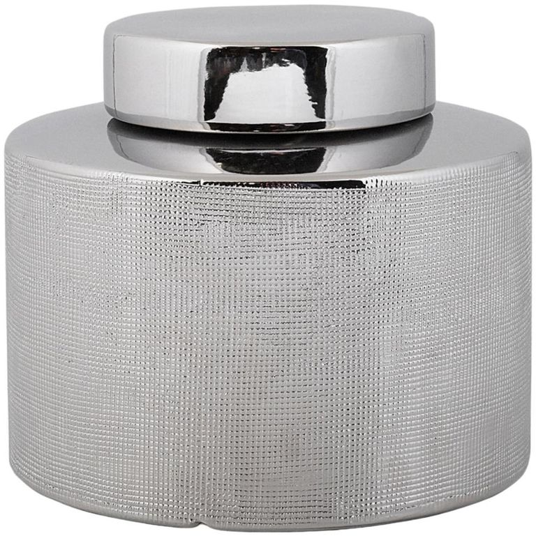 Talia Jar - Silver - 8inch
