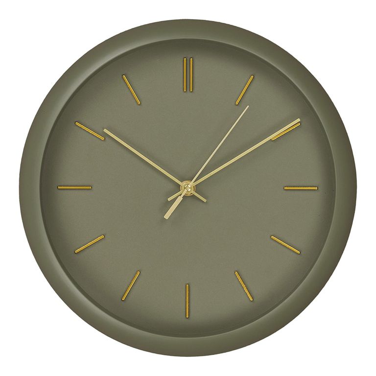Rossano Wall Clock - Round - Green
