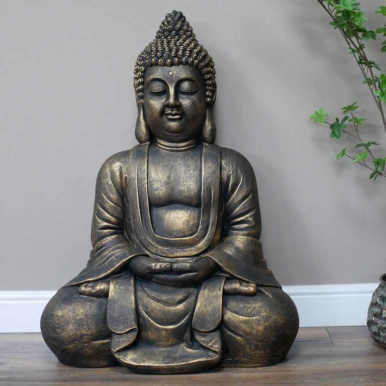 Buddha Sculpture - Sitting - Resin