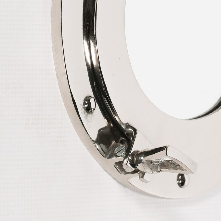Polished Port Hole Mirror - Small Round - 23.5cm x 23.5cm