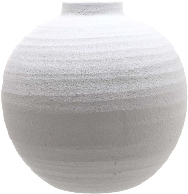 Southall Large Matt White Ceramic Vase