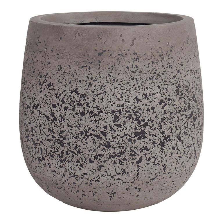 Sutton Fiberclay Pot - Grey - Set of 2
