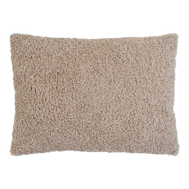 Tavira Cushion - Boucle Fabric - Brown