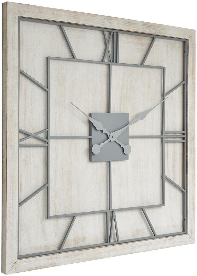 Victoria Metal Square Wall Clock - 90cm x 90cm