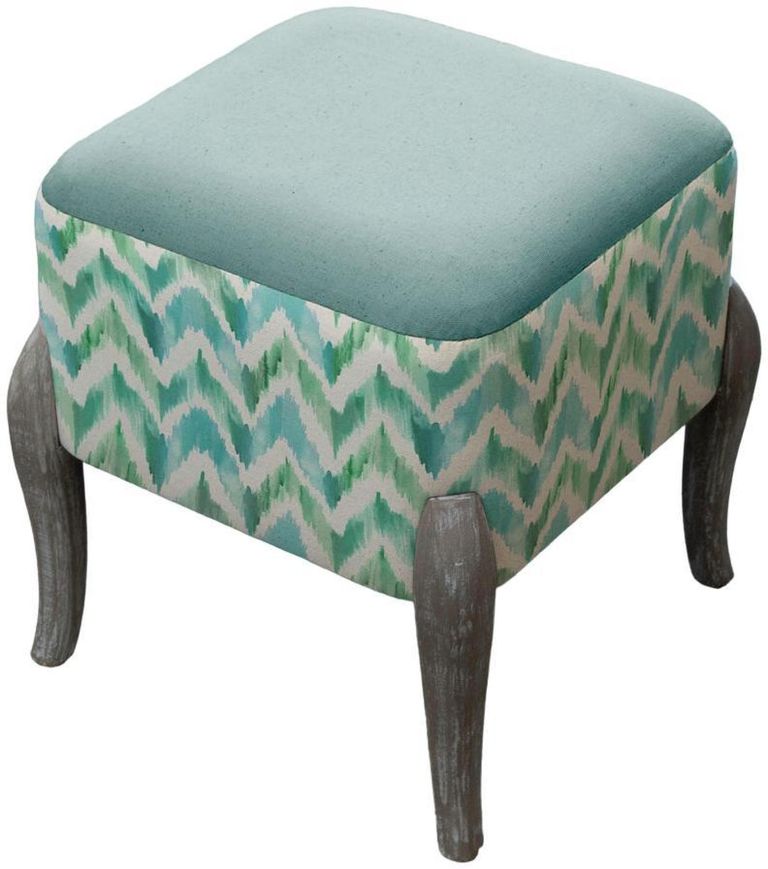 Savannah Ralf Footstool - Isla - Printed