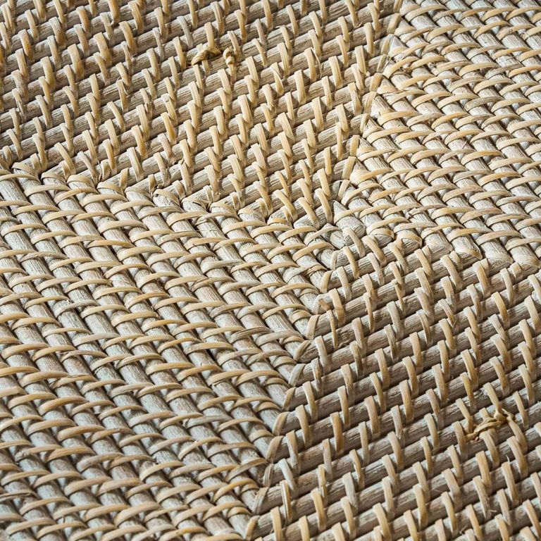 Wittering Rattan Coffee Tray Table with Stand Square