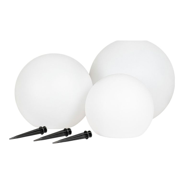 Lifton LED Lamp - Round - White - Set of 3