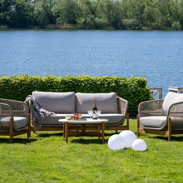 Lifton LED Lamp - Round - White - Set of 3