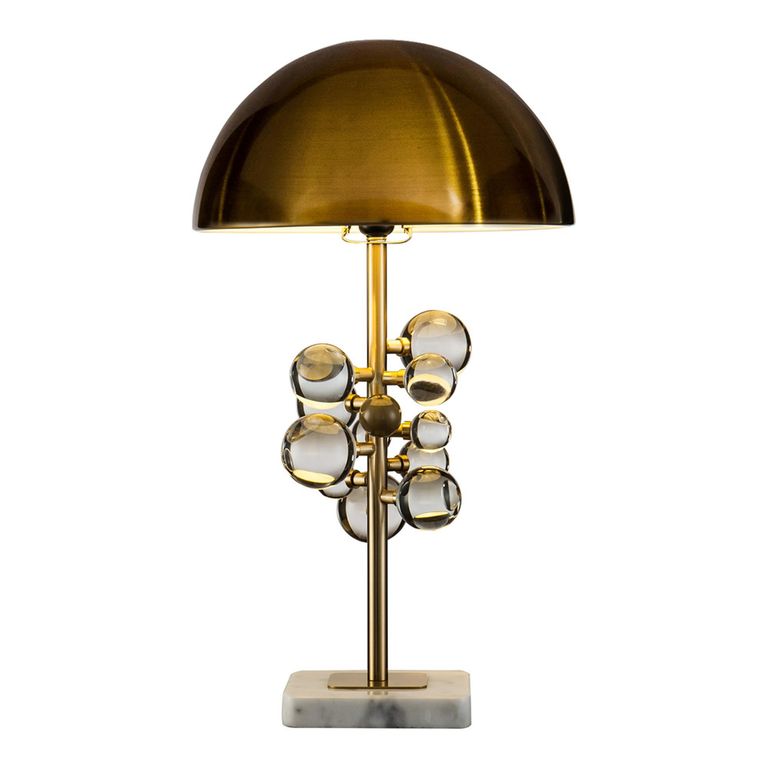 Bela Bronze Metal Table Lamp