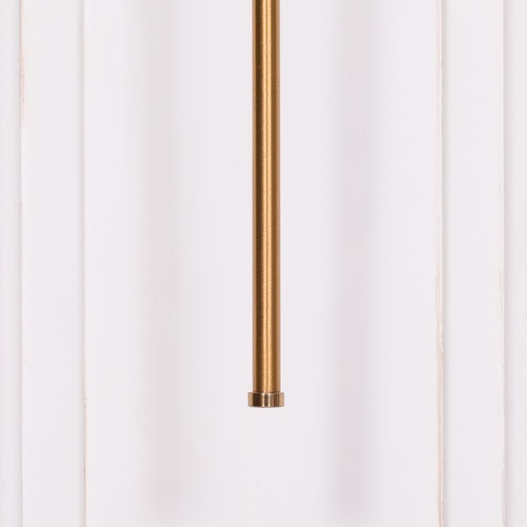 Arriba Wall Light - Satin Gold and Glass Ball