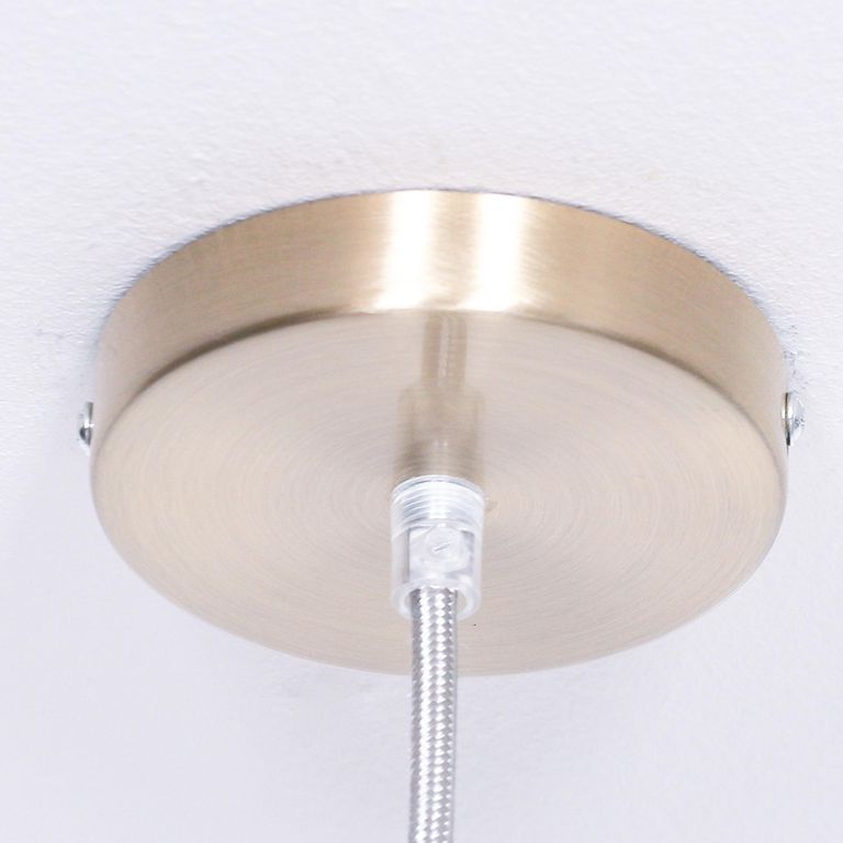 Fishermans Ceiling Light - Brushed Brass Metal
