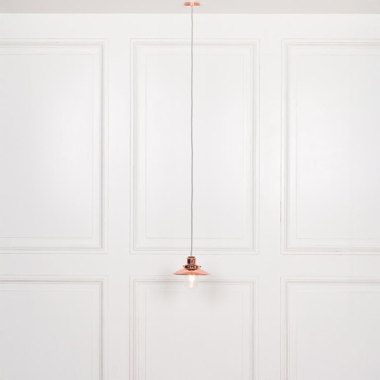 Fishermans Ceiling Light - Copper Metal